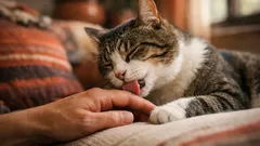 Por qué los gatos lamen a sus humanos: señales de cariño, confianza o estrés