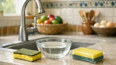 Cómo limpiar la esponja de cocina con vinagre y cuándo cambiarla para evitar malos olores