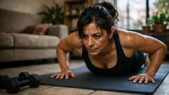 Entrenamiento de fuerza en casa: guía fácil para empezar y no soltarlo